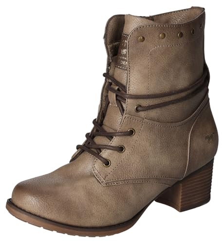Mustang Damskie botki 1197-508, szarobrązowy, 41 EU