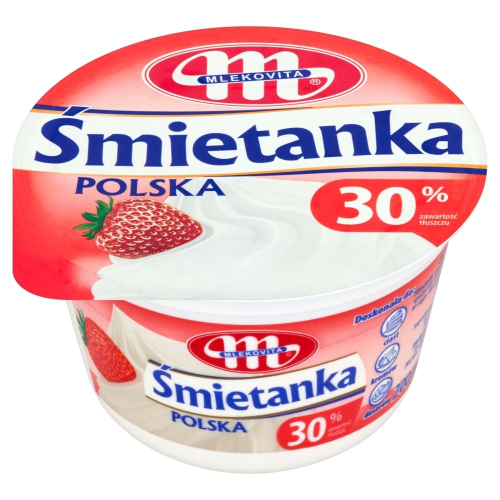 Mlekovita Śmietanka Polska 30% 200 ml