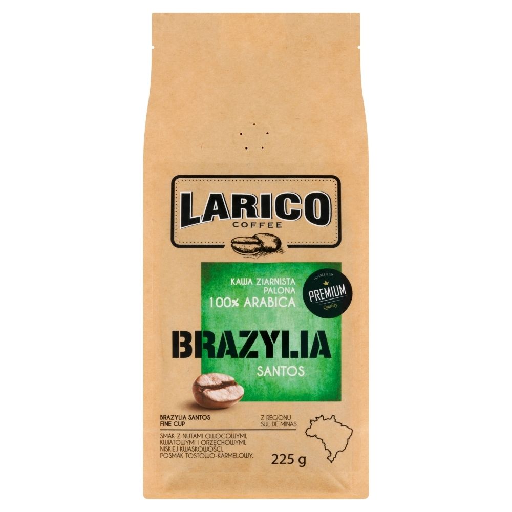 Santos Lazaro Coffe Kawa ziarnista LAZARO Brazylia 225 g