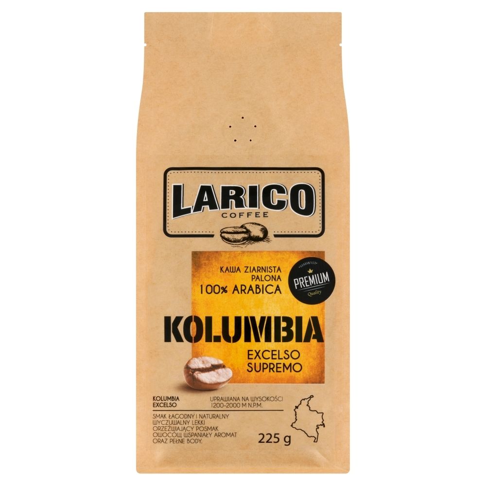 Lazaro Coffe Kawa ziarnista LAZARO Kolumbia, 225 g