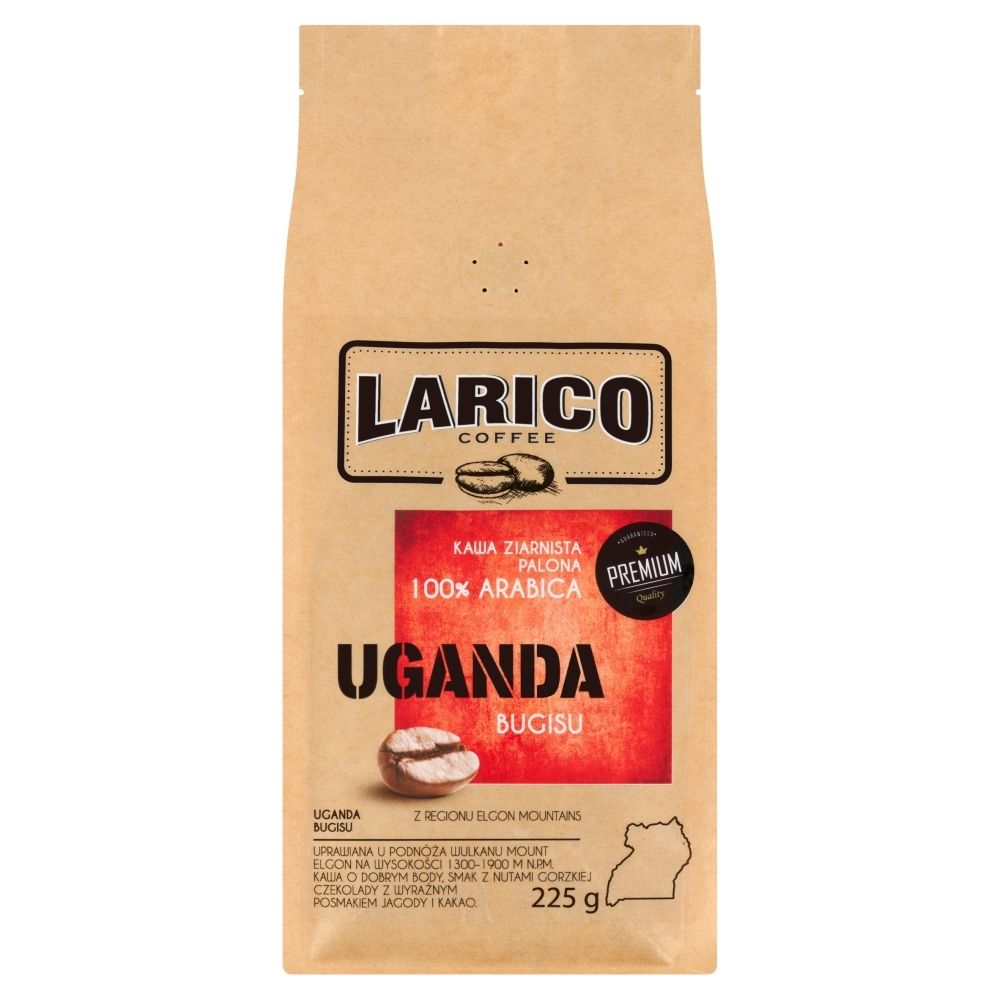 Lazaro Coffe Kawa ziarnista LAZARO Uganda, 225 g