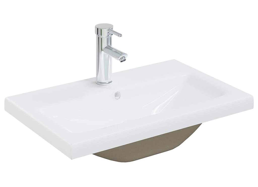 Umywalka wpuszczana w blat z baterią S9-R59