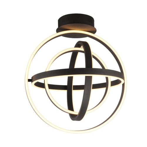 Tess lampa sufitowa 4xLED/52W czarna MX9203-4-3BD