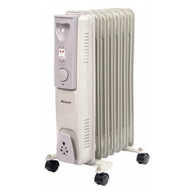 Elektryczny Grzejnik Olejowy 1500W 7 Żeber Mocny