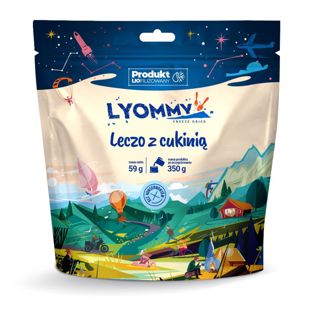 Liofilizat Lyommy Leczo z cukinią 350g