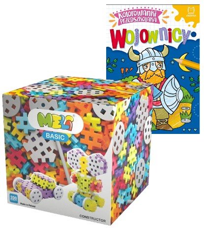 KONSTRUKCYJNE Wafle MELI  Basic Constructor 200 pcs.