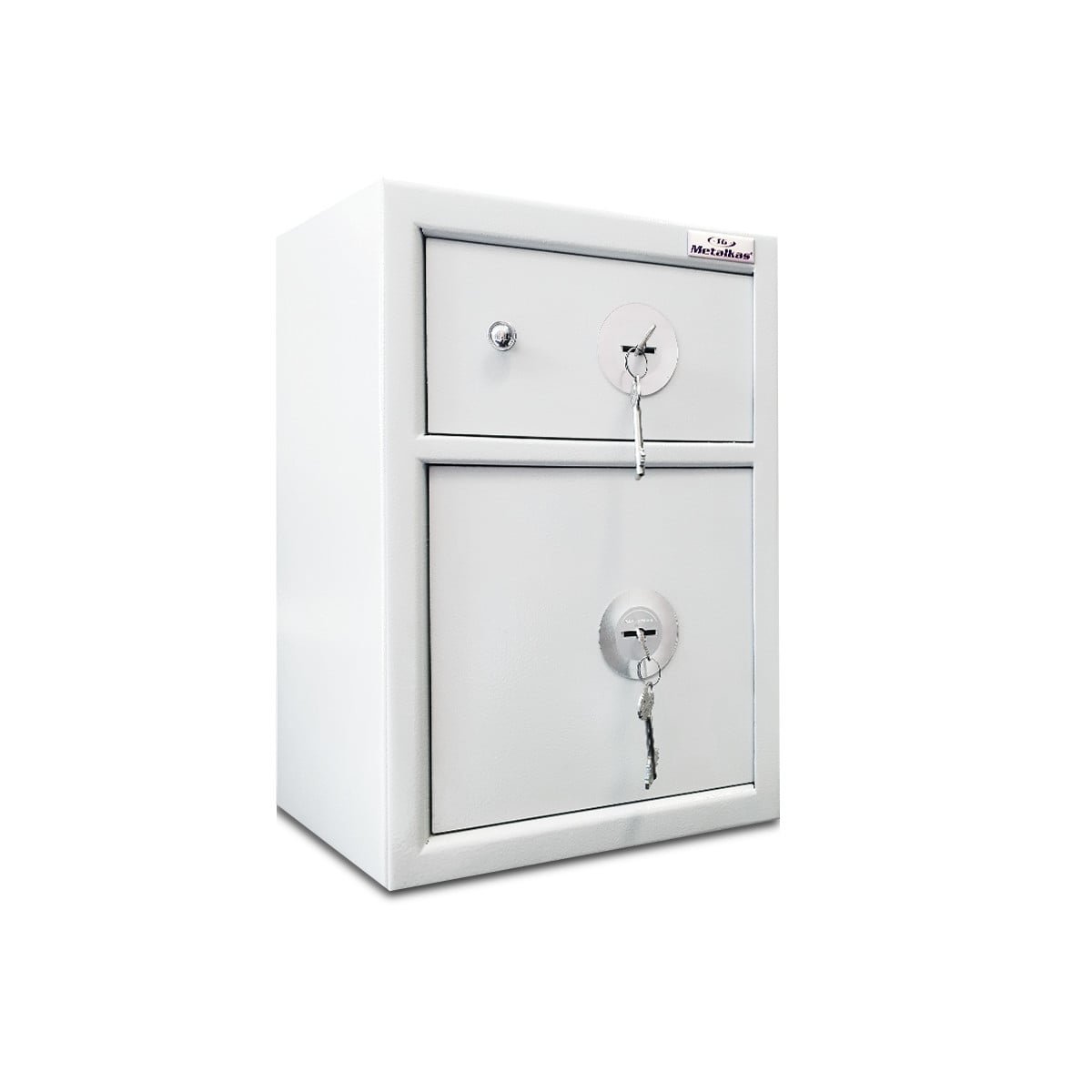 SEJF DO SKLEPU FIRMY DEPOZYT WRZUTNIA S1 ZAMEK KLUCZOWY MOCNY