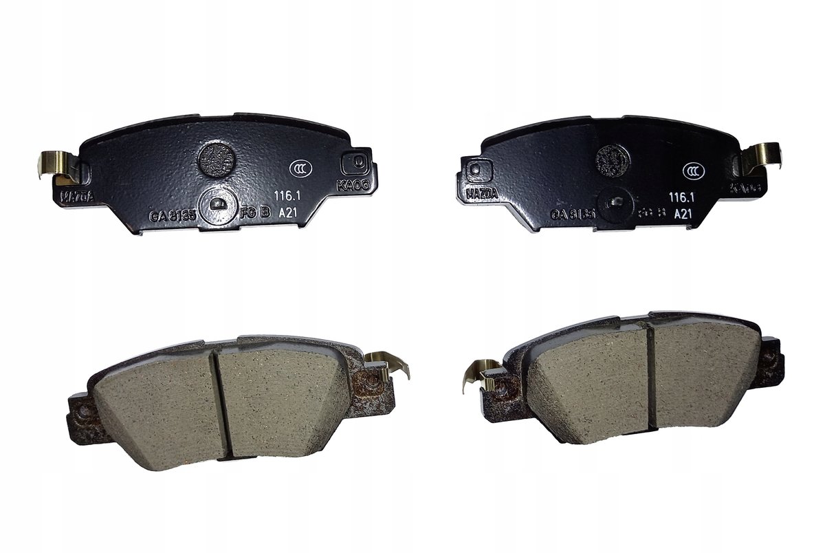 ORYGINALNE KLOCKI HAMULCOWE TYLNE MAZDA CX-5 14-22
