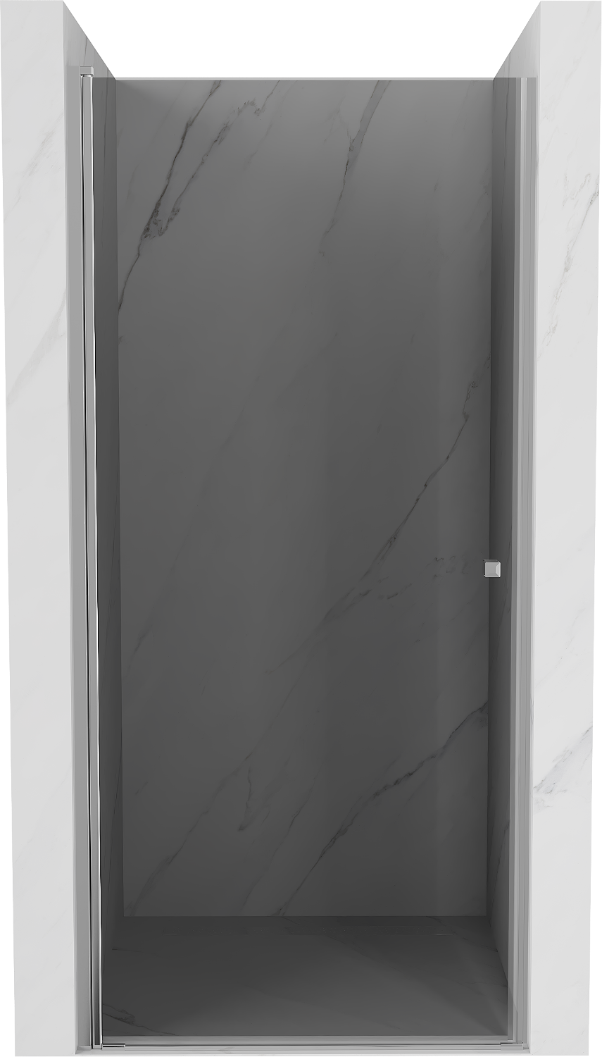 Mexen Pretoria drzwi prysznicowe uchylne 70 cm, grafit, chrom - 852-070-000-01-40