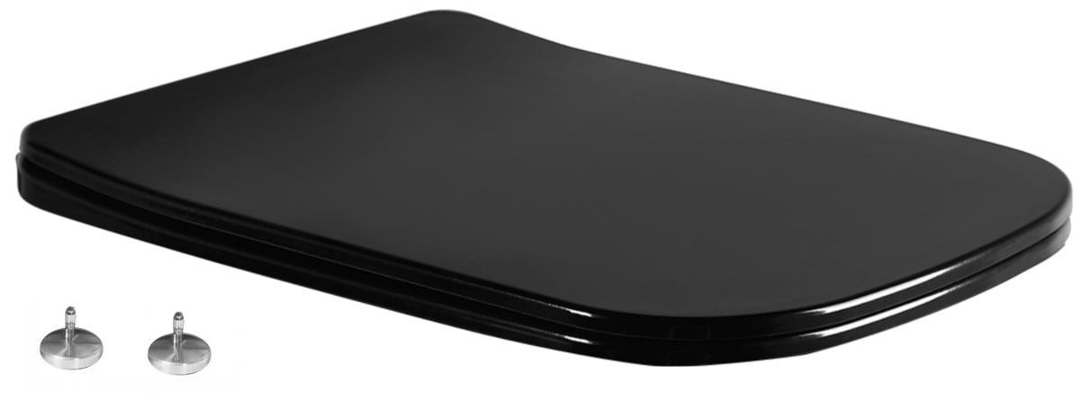 Mexen deska wolnoopadająca slim, duroplast, czarna mat - 39060185