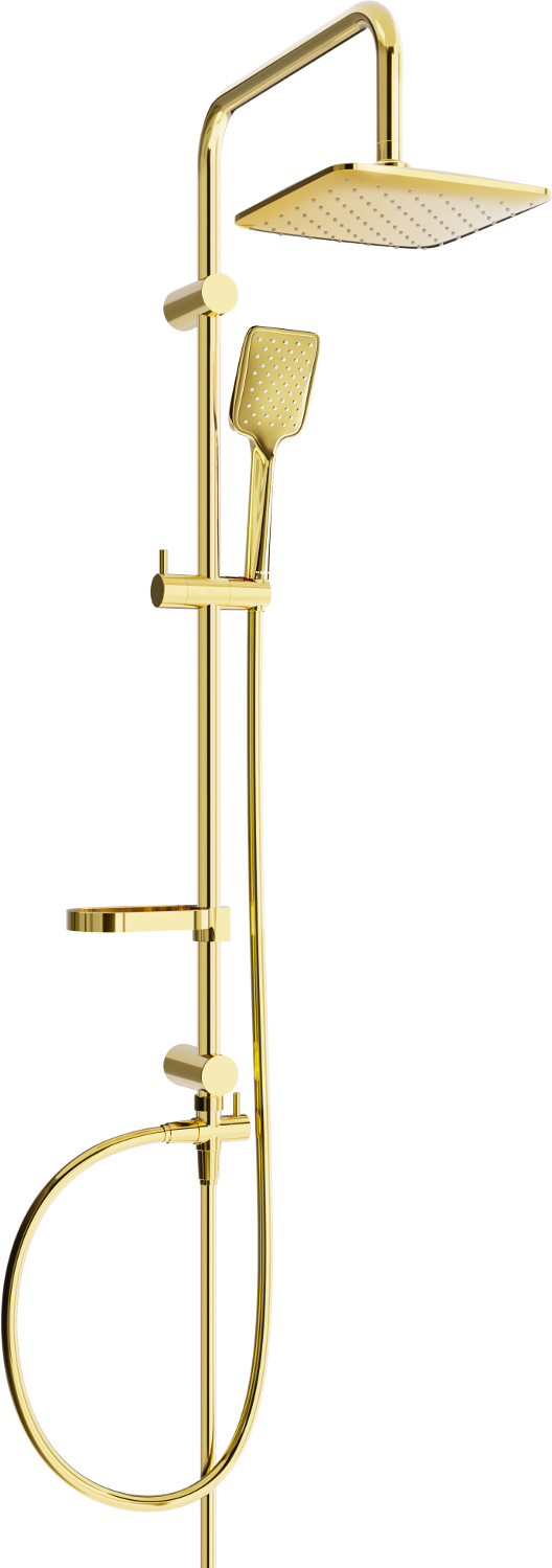Mexen X62 kolumna prysznicowa, złota - 798626291-50