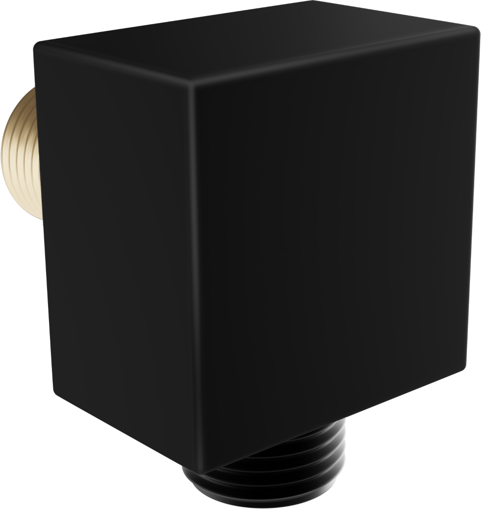 Mexen przyłącze kątowe, czarne - 79345-70