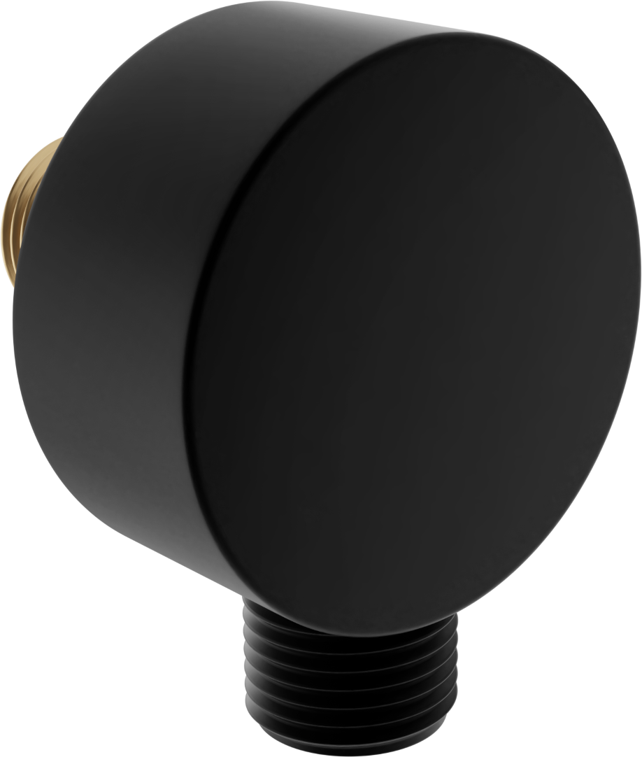 Mexen przyłącze kątowe, czarne - 79346-70