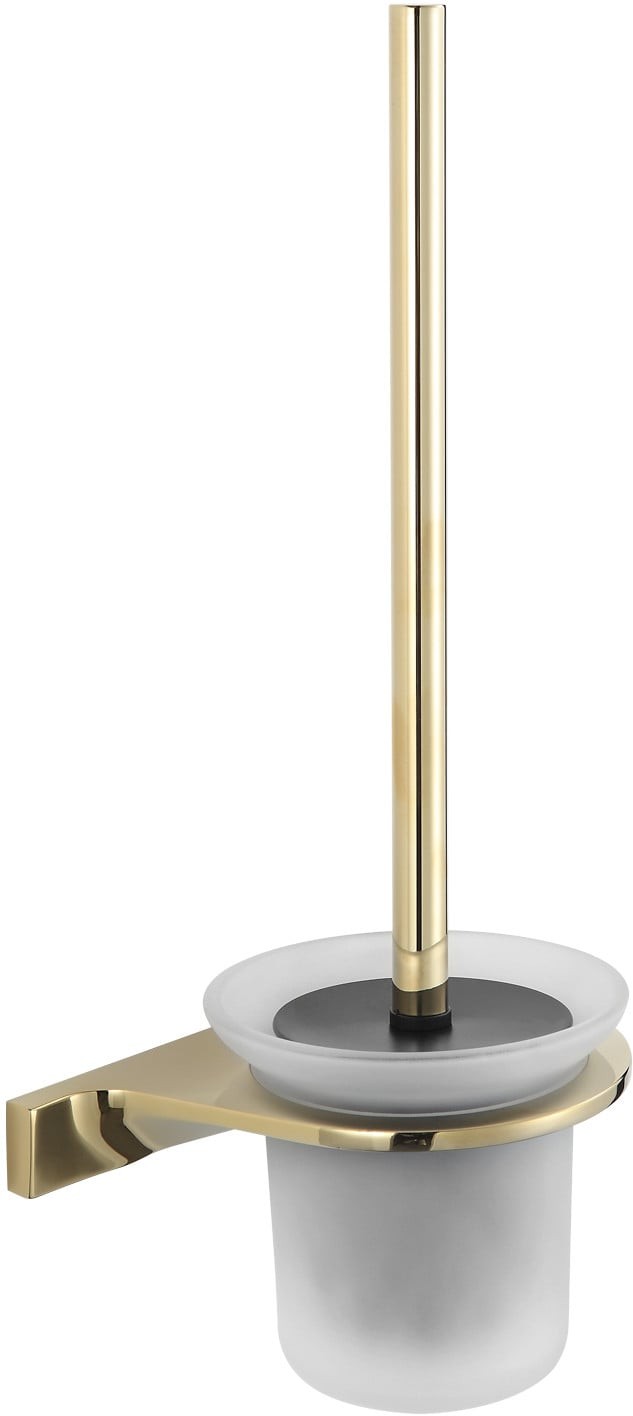 Mexen Rino szczotka toaletowa, złota - 7027050-50