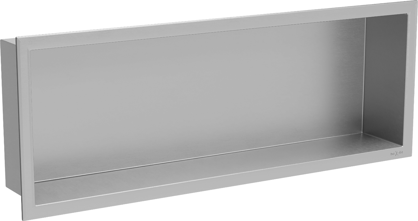 Mexen X-Wall-R półka wnękowa z kołnierzem 60 x 20 cm, inox - 1910602010