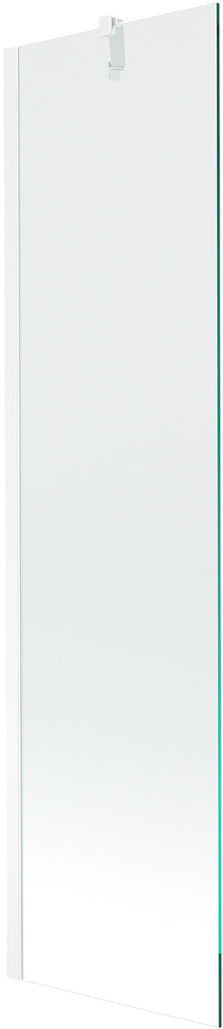 Mexen Next parawan nawannowy 1-skrzydłowy 50 x 150 cm, transparent, biały - 895-050-000-00-00-20