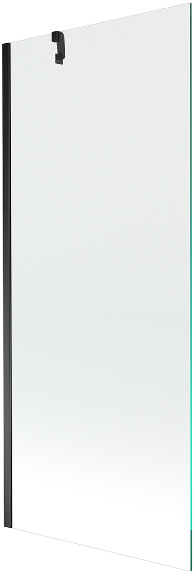 Mexen Next parawan nawannowy 1-skrzydłowy 80 x 150 cm, transparent, czarny - 895-080-000-00-00-70