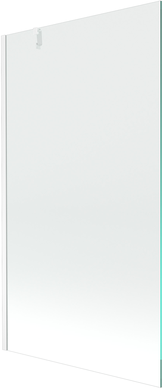 Mexen Next parawan nawannowy 1-skrzydłowy 100 x 150 cm, transparent, biały - 895-100-000-00-00-20