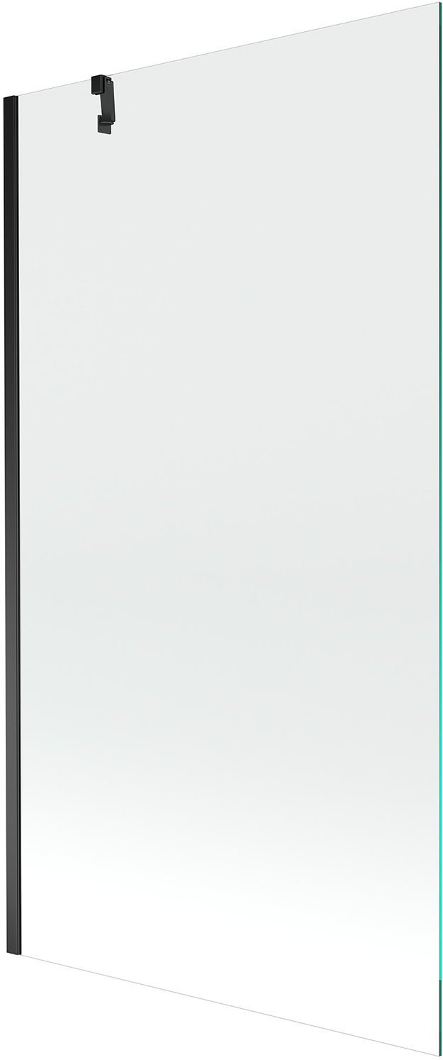 Mexen Next parawan nawannowy 1-skrzydłowy 100 x 150 cm, transparent, czarny - 895-100-000-00-00-70