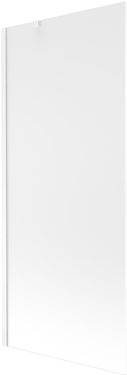 Mexen Next parawan nawannowy 1-skrzydłowy 80 x 150 cm, szron, biały - 895-080-000-00-30-20