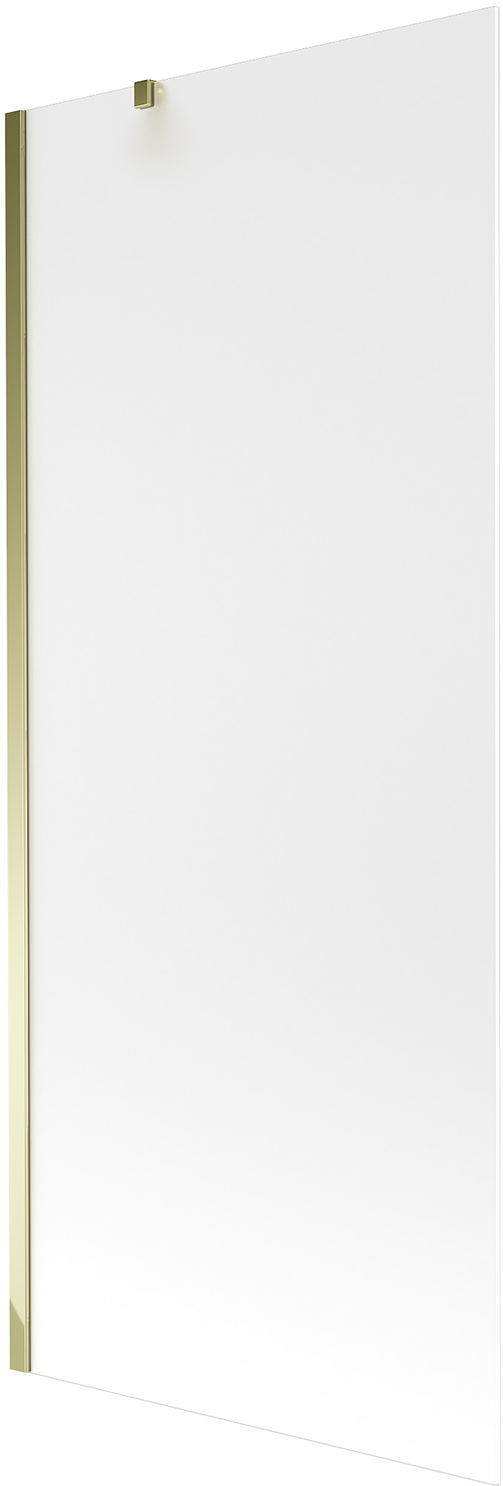 Mexen Next parawan nawannowy 1-skrzydłowy 80 x 150 cm, szron, złoty - 895-080-000-00-30-50