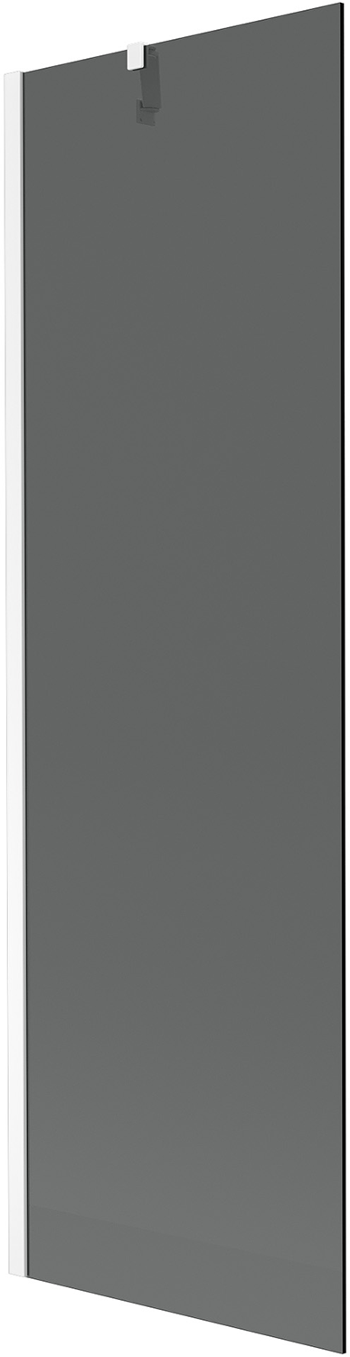 Mexen Next parawan nawannowy 1-skrzydłowy 60 x 150 cm, grafit, biały - 895-060-000-00-40-20