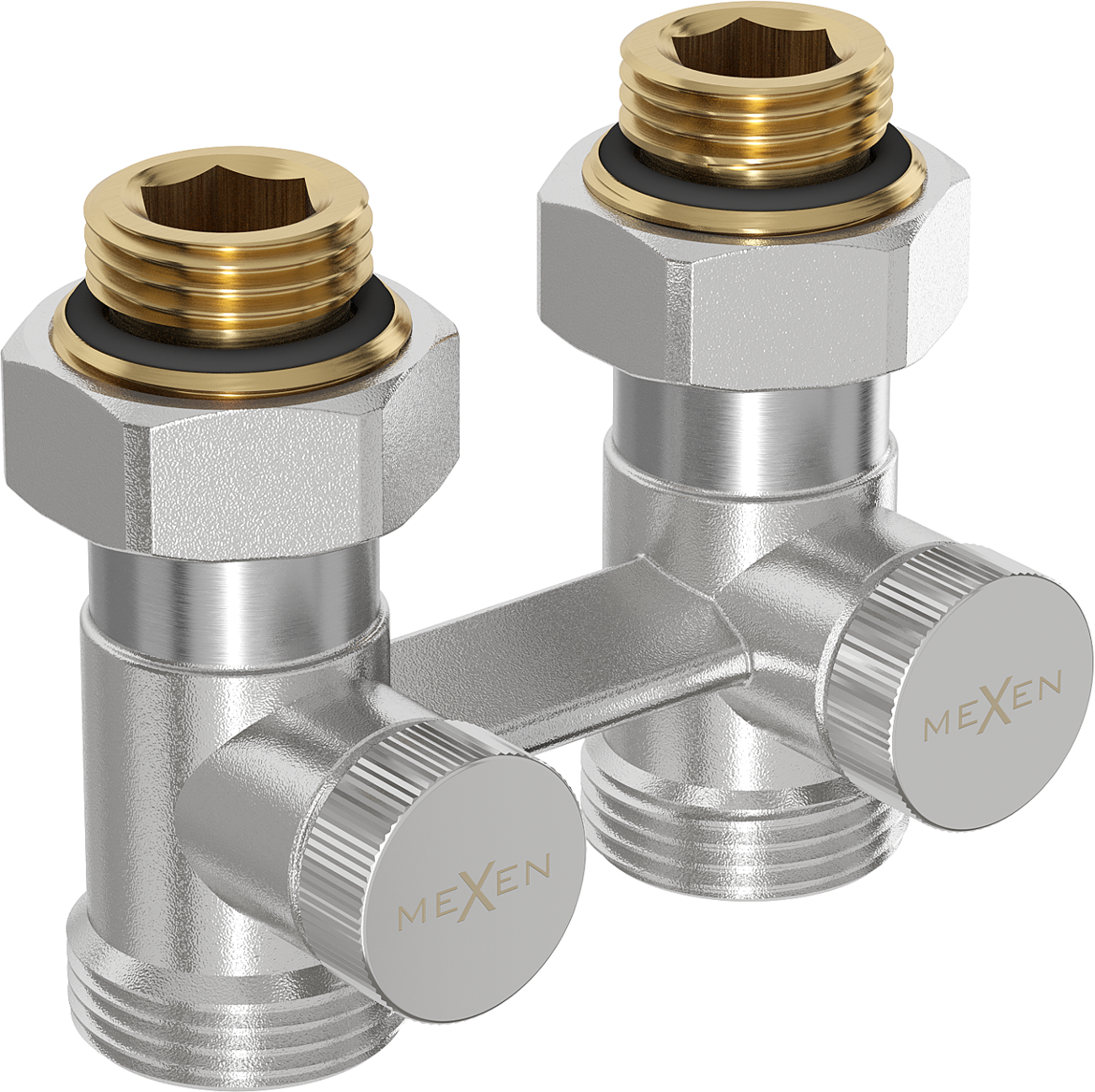 Mexen zawór grzejnikowy dwururowy DN50, prosty 1/2