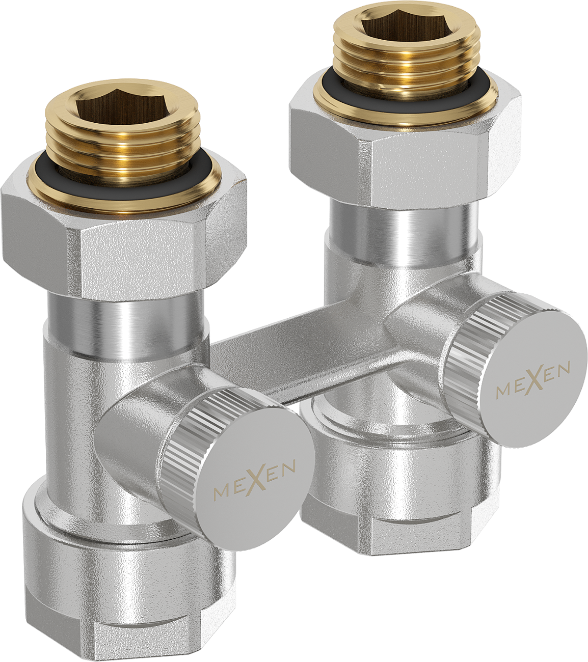 Mexen zawór grzejnikowy dwururowy DN50, prosty 1/2