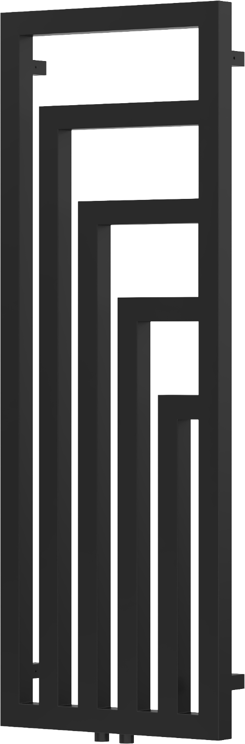 Mexen Alaska grzejnik dekoracyjny 1216 x 440 mm, 542 W, czarny - W205-1216-440-00-70