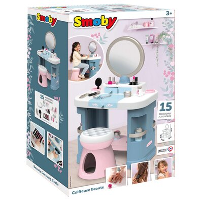 Smoby My Beauty Toaletka z lustrem 15 akcesoriów