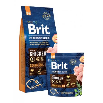 Brit Premium by Nature Senior S +M 3kg 