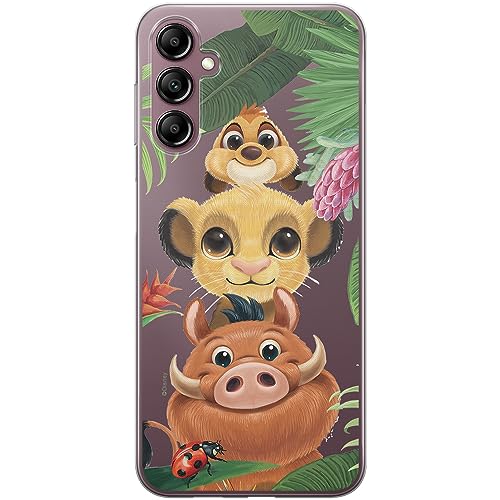 Etui dedykowane do Samsung A14 4G/5G wzór:  Simba i Przyjaciele 003 oryginalne i oficjalnie licencjonowane