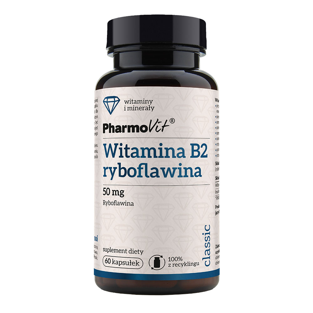 Pharmovit Pharmovit Witamina B1 tiamina 60 kaps / 100 mg