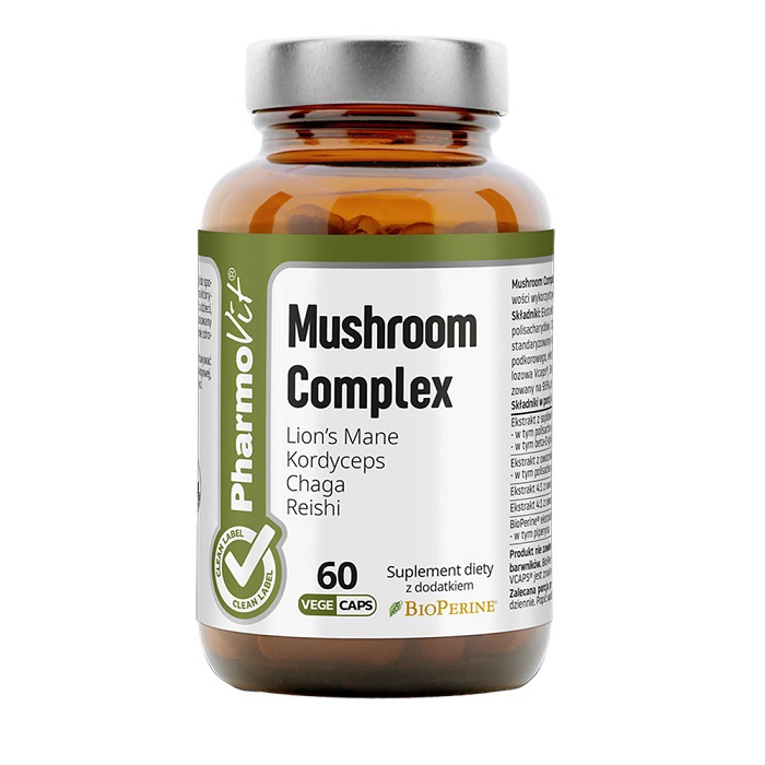 Pharmovit Mushroom Complex 60 kapsułek (5904703900917)