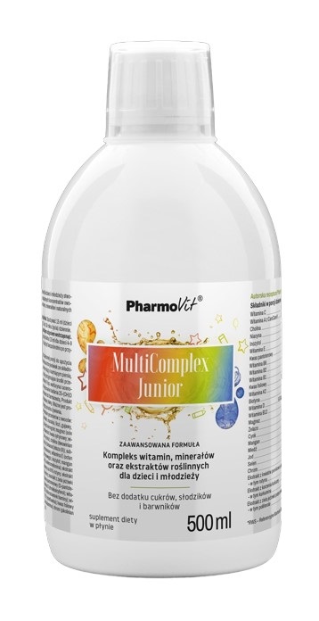 Pharmovit Multicomplex Junior Zaawansowana formuła - suplement diety 500 ml