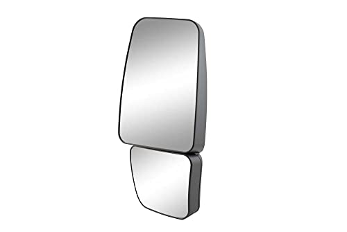 HELLA 8SB 015 039-051 lusterko zewnętrzne – przykręcane – czarne – szerokość: 191 mm – wysokość: 424 mm – lewe