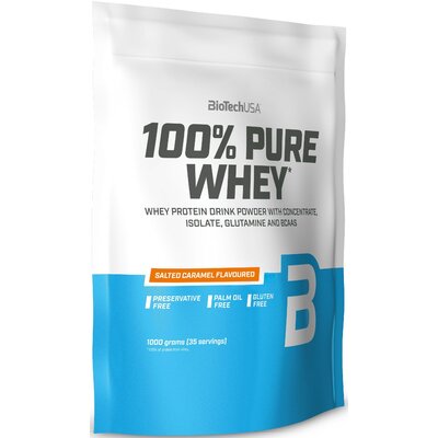 BioTech BioTechUSA 100% Pure Whey Solony Karmel 1000g P35879