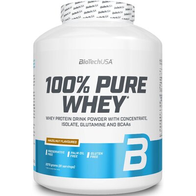 BioTech BioTechUSA 100% Pure Whey Orzech Laskowy 2270g P40508