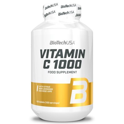 Bio Tech BioTech Vitamin C 1000mg 100tab Odporność P36132