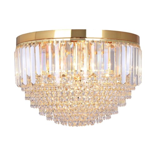 Charlotte lampa sufitowa 7xE14 złota FC19003/7