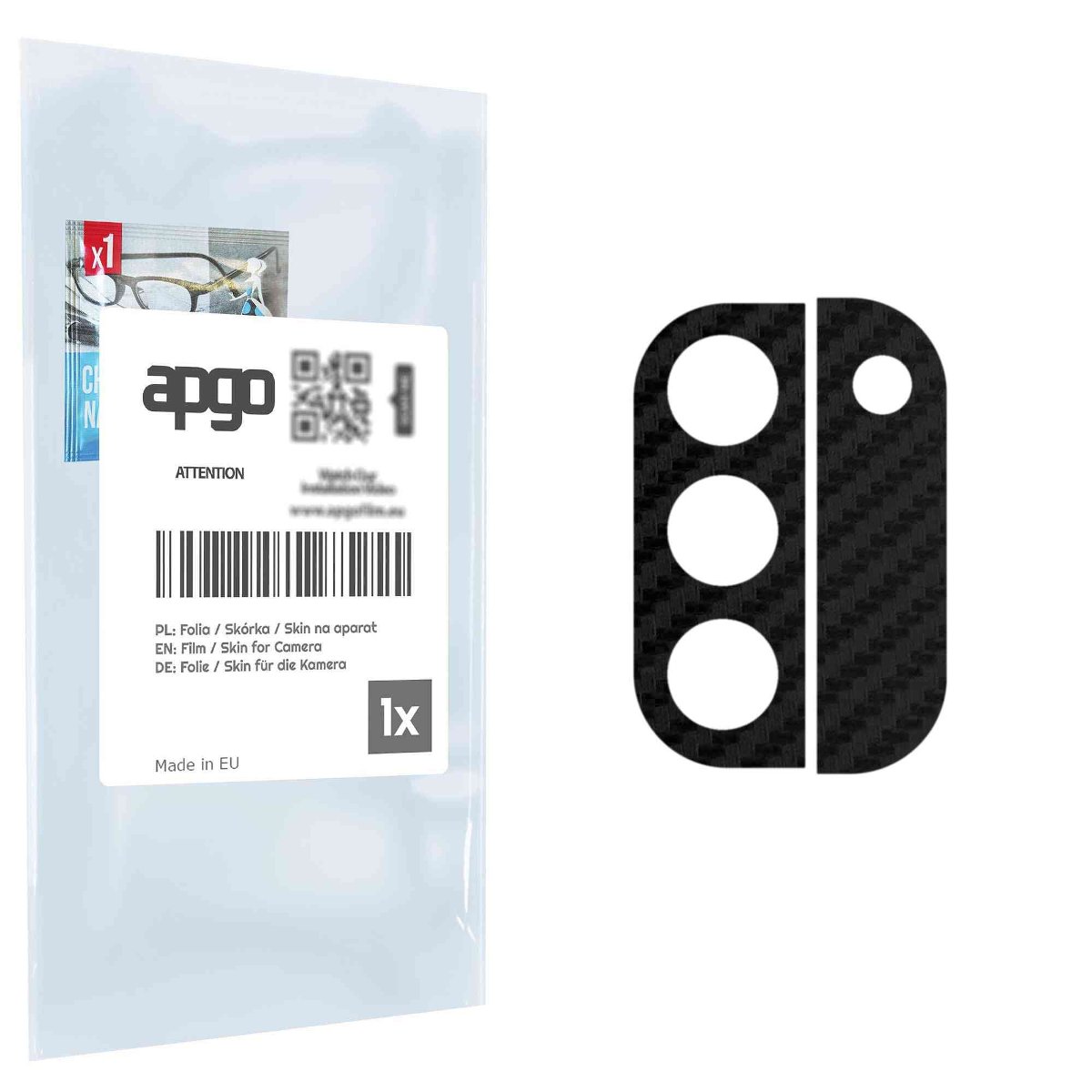 Folia naklejka skórka strukturalna na wyspę aparatu do Nokia G22 - różne kolory na kamerę, obiektyw apgo SKINS Lens Protector