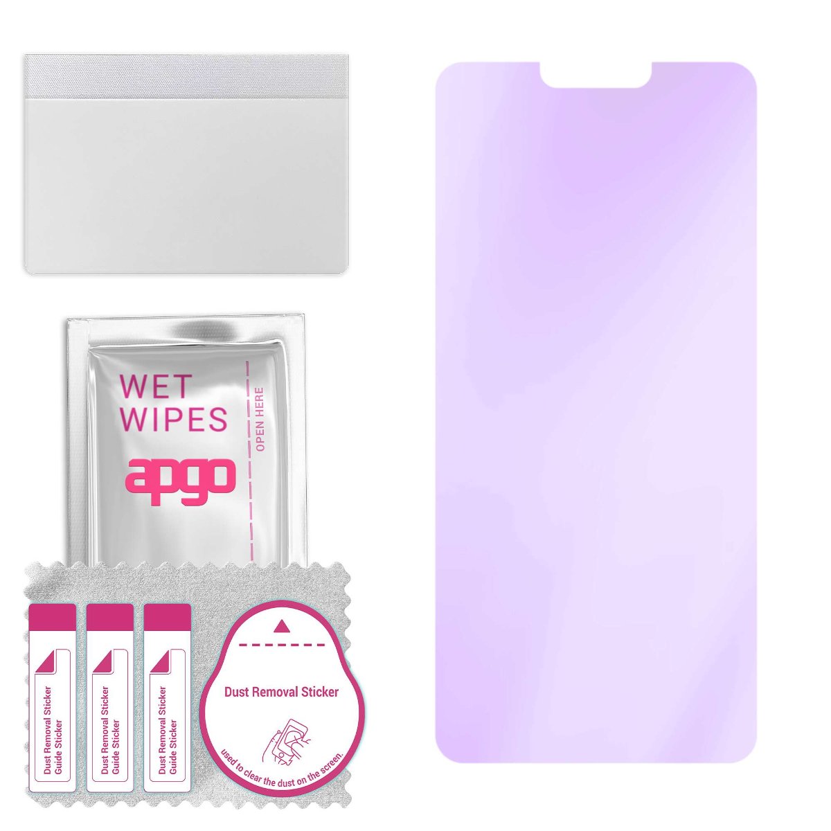 Szkło ochronne na ekran Hybrydowe 9H z filtrem ANTI-BLUE zamiennik hartowanego do Oppo A12e - apgo hybrid ANTI-BLUE Flexible Hybrid Glass nie...