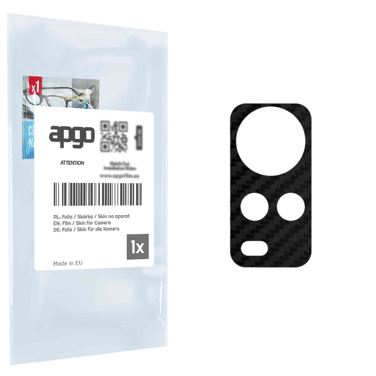 Folia naklejka skórka strukturalna na wyspę aparatu do Cubot Note 30 - różne kolory na kamerę, obiektyw apgo SKINS Lens Protector