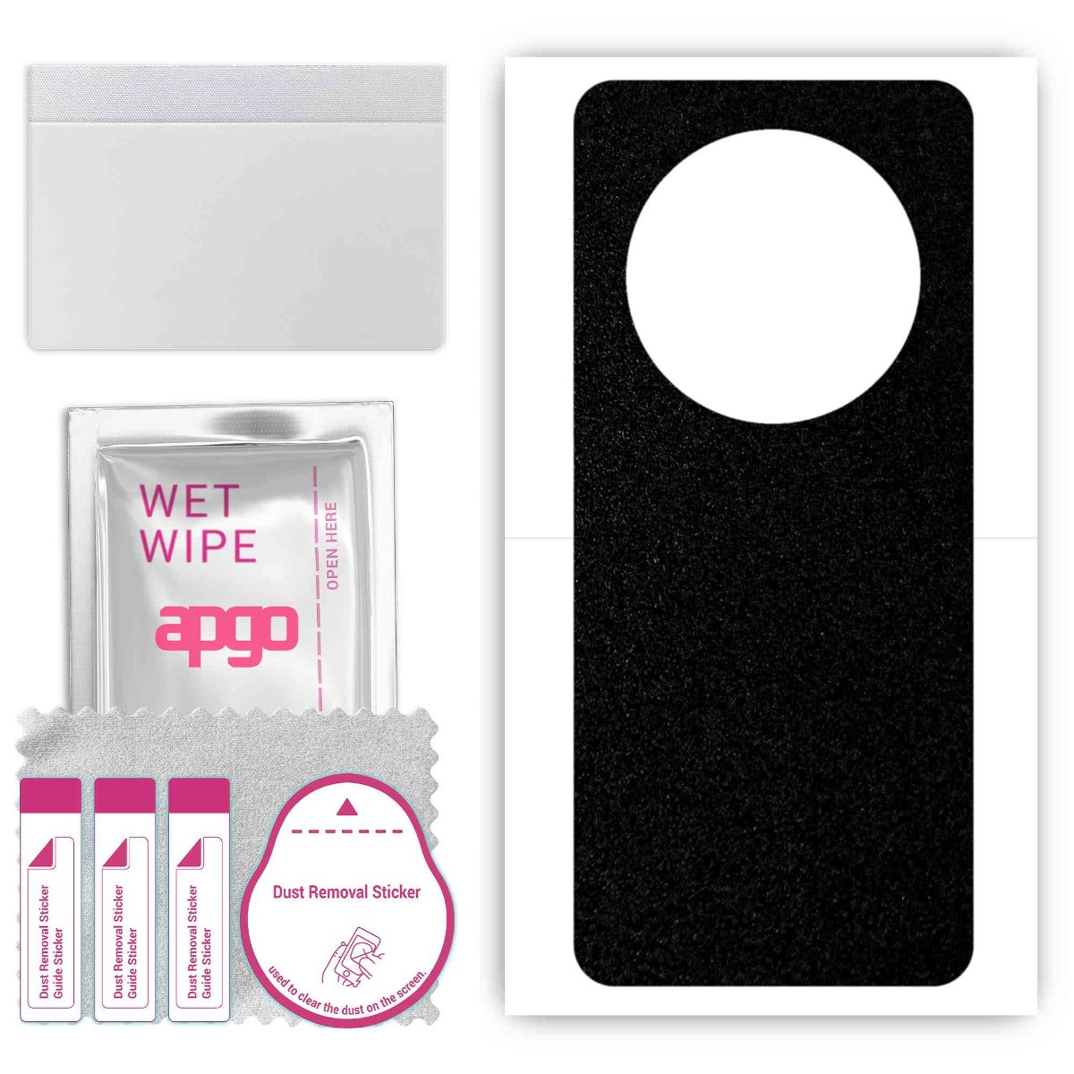 Folia naklejka skórka strukturalna na TYŁ do Honor Magic5 Pro - Pastele - apgo SKINS