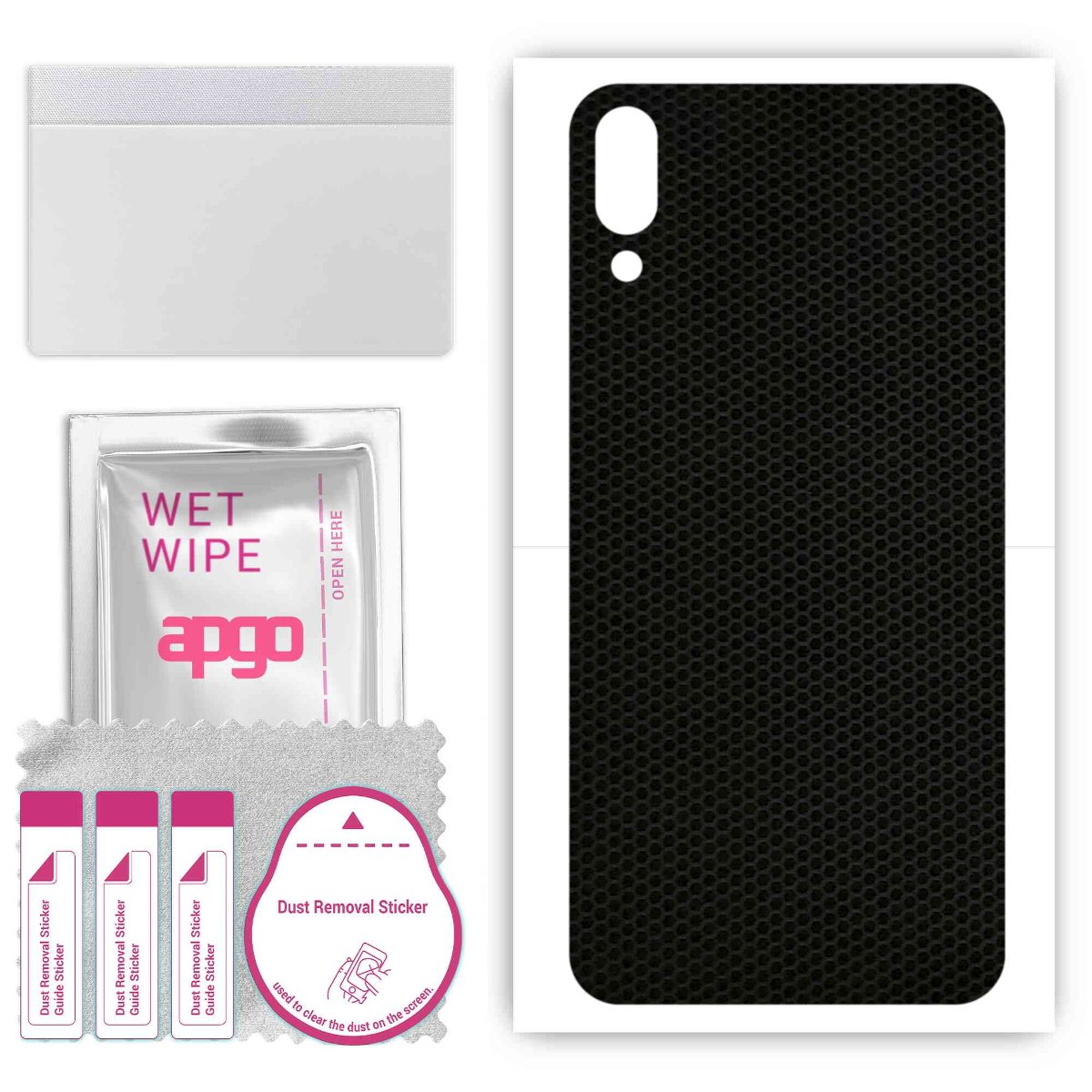 Folia naklejka skórka strukturalna na TYŁ do Samsung Galaxy M02 -  Matrix - apgo SKINS