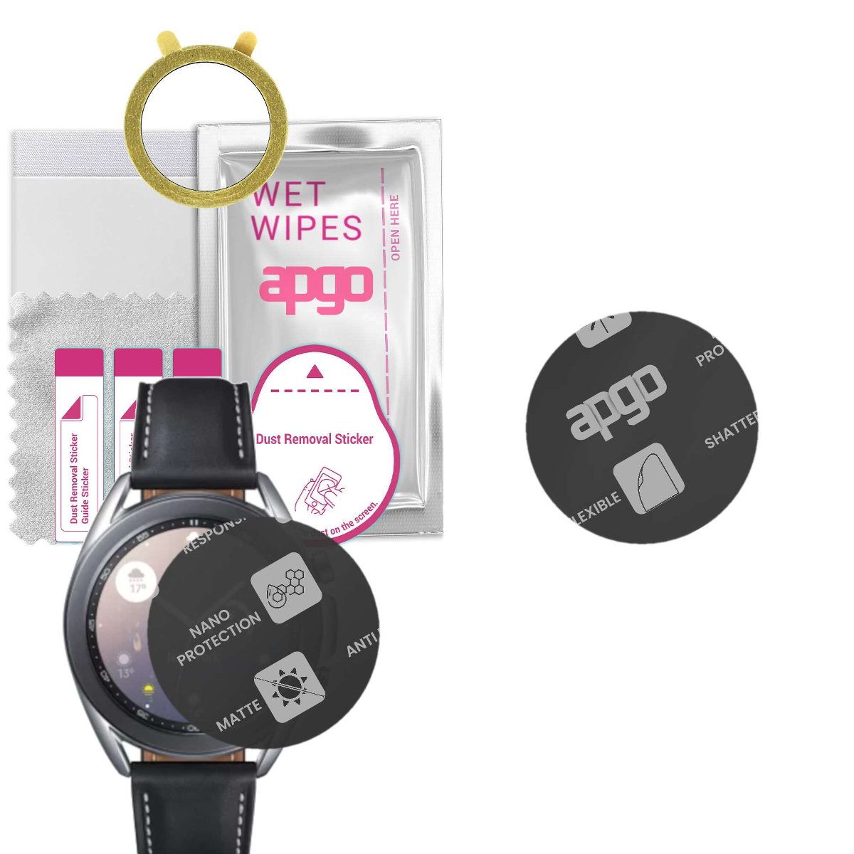 1x Szkło Hybrydowe MATOWE do Samsung Galaxy Watch 3 41MM