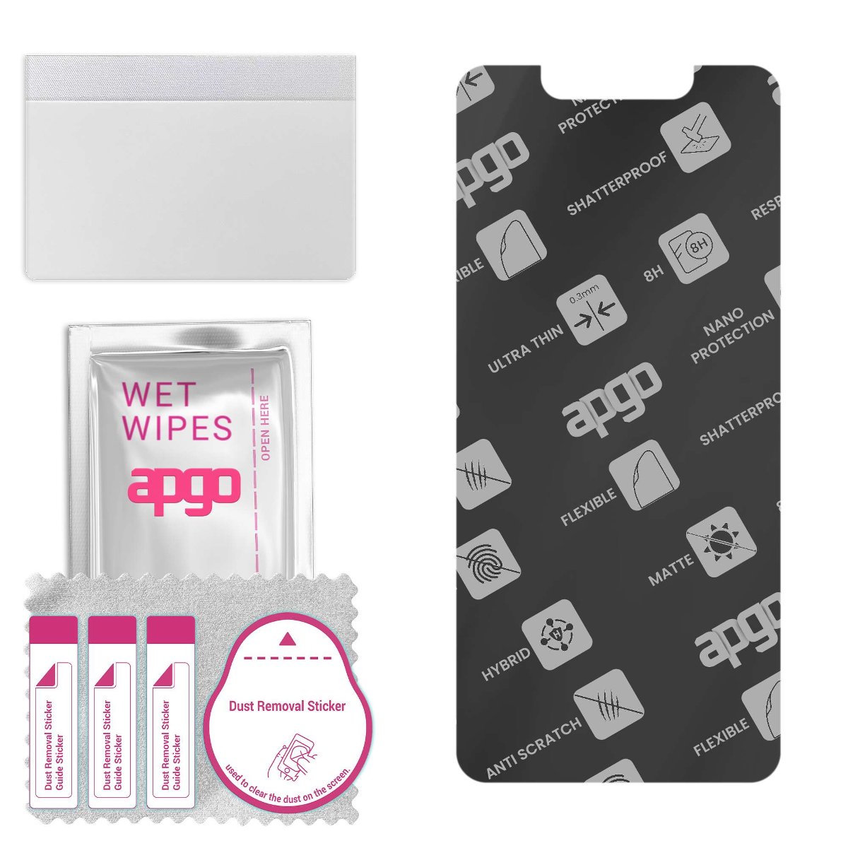 Szkło hybrydowe MATOWE do Umidigi A3X