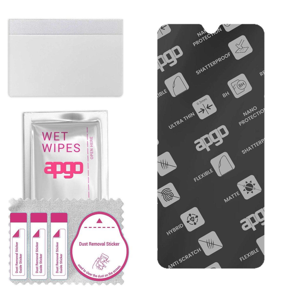 Szkło hybrydowe MATOWE do Motorola Moto G9 Play