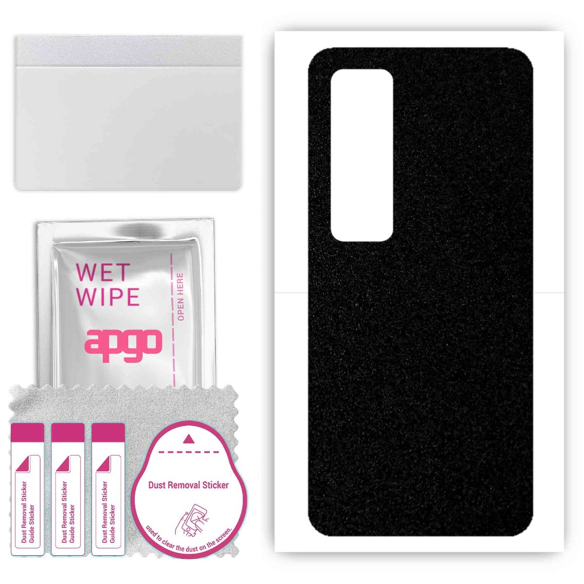 Folia naklejka skórka strukturalna na TYŁ do Xiaomi Mi 10s - Pastele - apgo SKINS