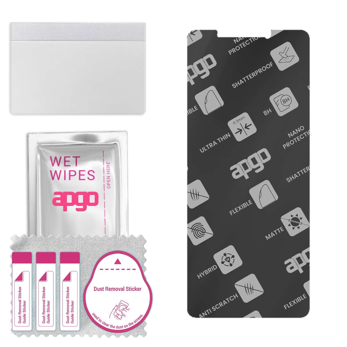 Szkło hybrydowe MATOWE do Sony Xperia 10 II